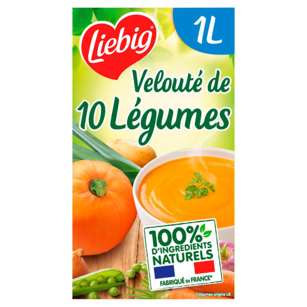 Soupe velouté de 10 légumes Liebig 1l sur