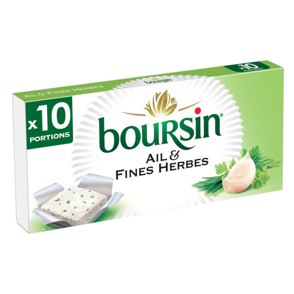 Fromage à Tartiner Ail Et Fines Herbes En Portion Boursin 10x16g Sur Franprixfr 