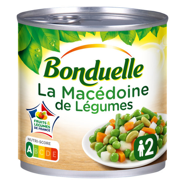 Macédoine de légumes en conserve - Bonduelle - 400 g