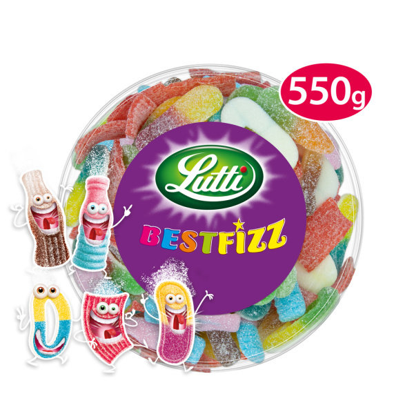 Bonbons acidulés Sodafizz - Lutti