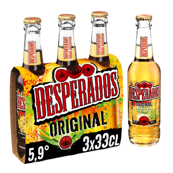 DESPERADOS Original - Beertender Fût de bière aromatisée à la tequila
