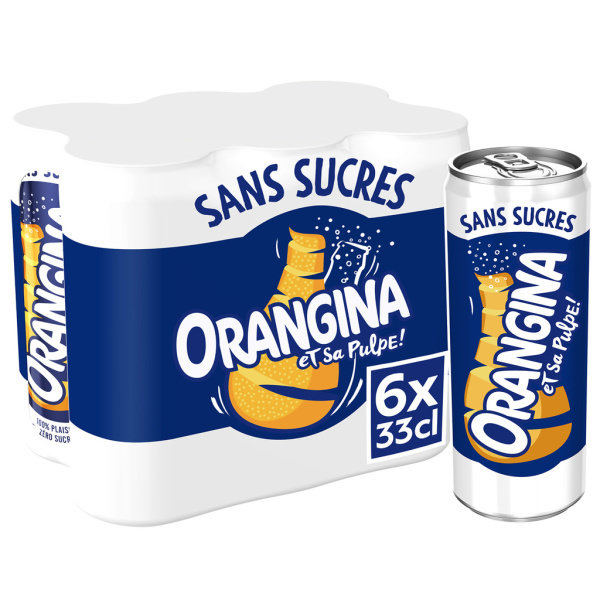 ORANGINA SLIM CANS 6x33cl