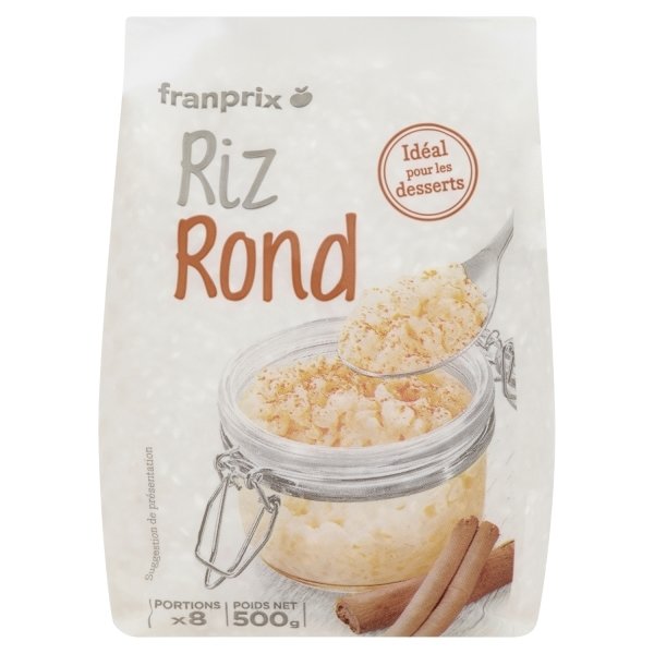 Riz du monde - Riz rond (spécial dessert)