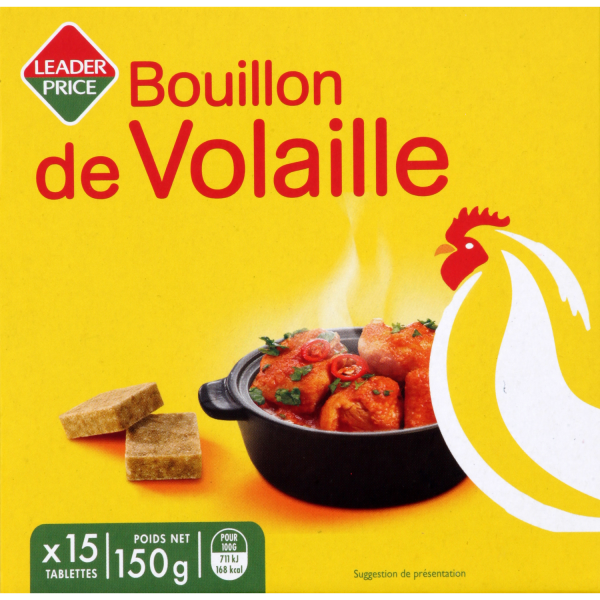 Bouillon de volaille en cubes - Achat, utilisation et recettes