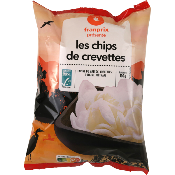 Auchan - Chips crevettes 100g