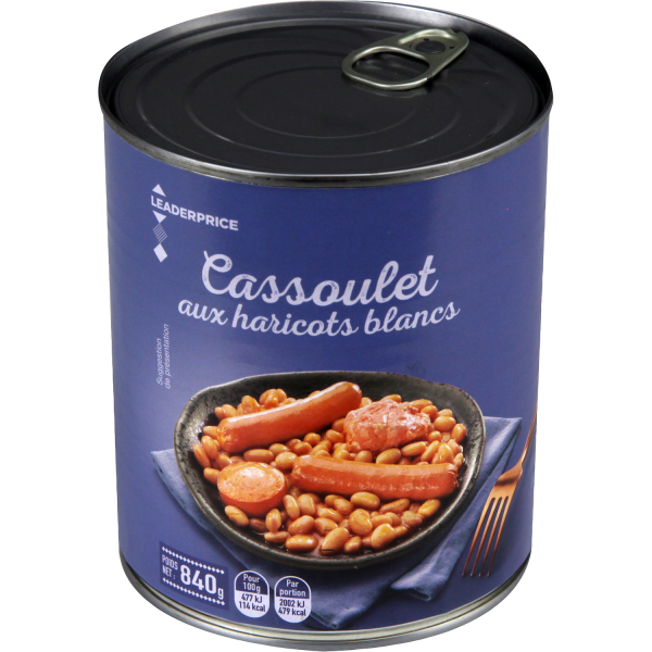 Cassoulet aux haricots blancs - LP La Montagne - Drive Leader Price Réunion