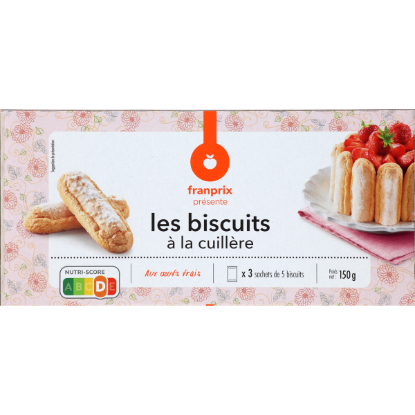 Biscuits Cuilleres Franprix 150g Sur Franprix Fr