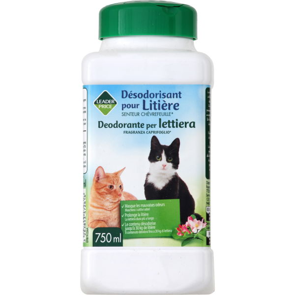 Desodorisant Litiere Leader Price 750ml Sur Franprix Fr