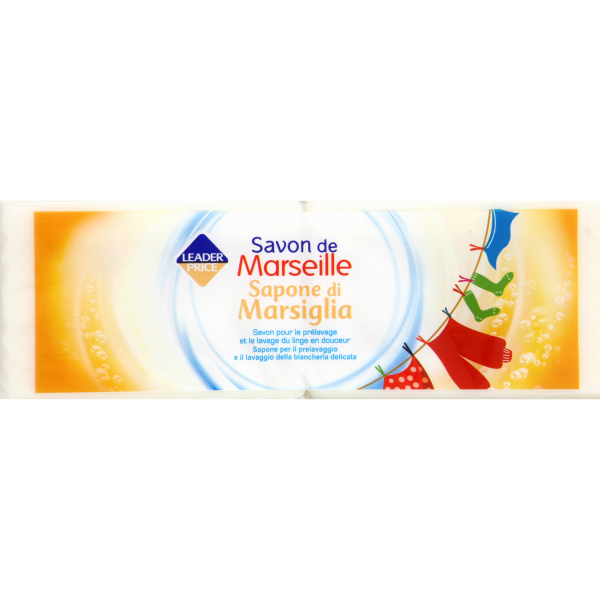 Lessive liquide savon de Marseille franprix 1,25l sur
