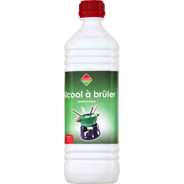 Alcool à brûler Leader Price 1l sur franprix.fr