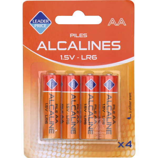 Pile AAA Alcaline LR6 1,5V x4 | Sanifer
