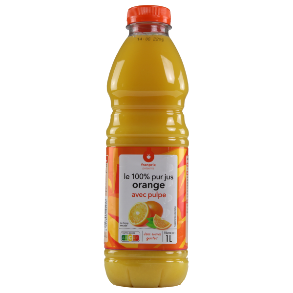 Le jus d'orange de Franprix devient bio