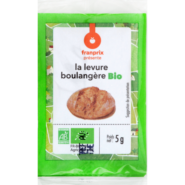 Levure De Boulanger Déshydratée Bio Rapunzel 9g - La Fourche