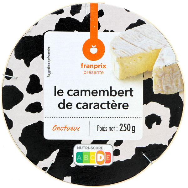 Camembert de caract re franprix 250g sur franprix.fr