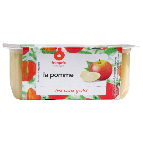 Avis et décryptage de Compote Pomme Sans Sucre Ajouté (Carrefour)