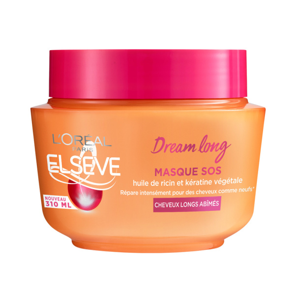 Masque cheveux dream long elseve 310ml sur franprix.fr