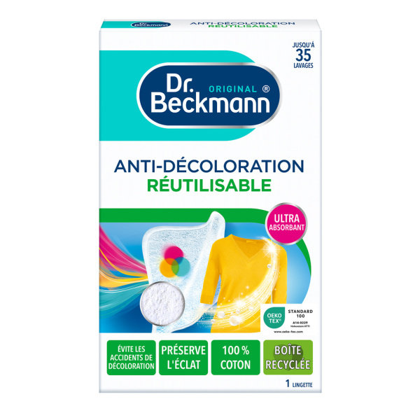 Dr. Beckmann - Lingette Anti-Décoloration Réutilisable x1