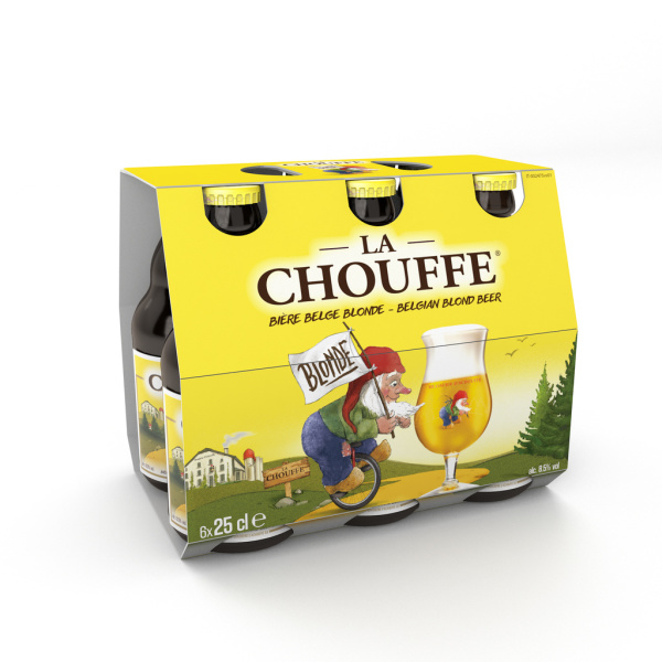 La CHOUFFE, bière blonde belge - CHOUFFE