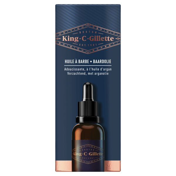 King C Gillette Huile A Barbe Huile barbe King c gillette 30ml sur franprix.fr