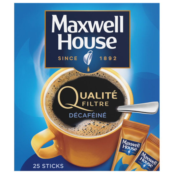 Promo Maxwell house stick de café soluble chez Géant Casino