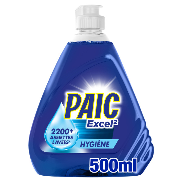 Liquide vaisselle hygiène 3 en 1, Paic (750 ml)